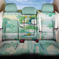 Japanese Kawaii Sushi Back Car Seat Cover Green Wagara Palaka This Is How I Roll LT9 One Size Green - Polynesian Pride