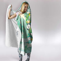 Japanese Kawaii Sushi Hooded Blanket Green Wagara Palaka This Is How I Roll LT9 - Polynesian Pride