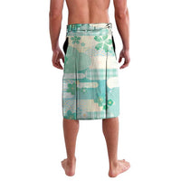 Personalized Japanese Kawaii Sushi Lavalava Green Wagara Palaka This Is How I Roll LT9 - Polynesian Pride