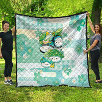 Japanese Kawaii Sushi Quilt Green Wagara Palaka This Is How I Roll LT9 - Polynesian Pride