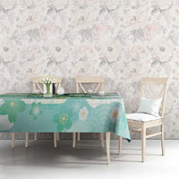 Japanese Kawaii Sushi Tablecloth Green Wagara Palaka This Is How I Roll LT9 - Polynesian Pride