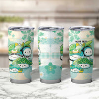Personalized Japanese Kawaii Sushi Tumbler Cup Green Wagara Palaka This Is How I Roll LT9 - Polynesian Pride