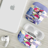 Japanese Kawaii Sushi AirPods Case Blue Wagara Palaka This Is How I Roll LT9 - Polynesian Pride