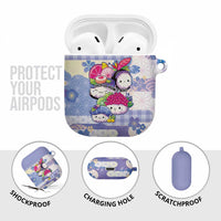 Japanese Kawaii Sushi AirPods Case Blue Wagara Palaka This Is How I Roll LT9 - Polynesian Pride