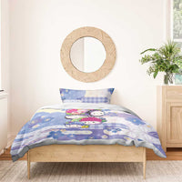 Japanese Kawaii Sushi Bedding Set Blue Wagara Palaka This Is How I Roll LT9 - Polynesian Pride