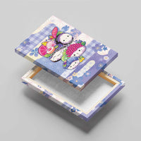 Japanese Kawaii Sushi Canvas Wall Art Blue Wagara Palaka This Is How I Roll LT9 - Polynesian Pride