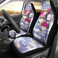 Japanese Kawaii Sushi Car Seat Cover Blue Wagara Palaka This Is How I Roll LT9 - Polynesian Pride