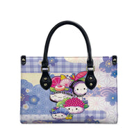 Japanese Kawaii Sushi Leather Bag Blue Wagara Palaka This Is How I Roll LT9 - Polynesian Pride
