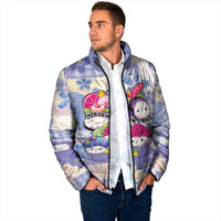 Personalized Japanese Kawaii Sushi Padded Jacket Blue Wagara Palaka This Is How I Roll LT9 - Polynesian Pride