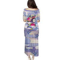 Personalized Japanese Kawaii Sushi Puletasi Blue Wagara Palaka This Is How I Roll LT9 - Polynesian Pride