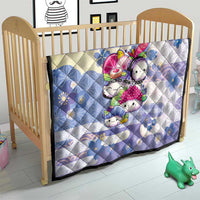 Japanese Kawaii Sushi Quilt Blue Wagara Palaka This Is How I Roll LT9 - Polynesian Pride