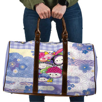 Japanese Kawaii Sushi Travel Bag Blue Wagara Palaka This Is How I Roll LT9 Blue - Polynesian Pride