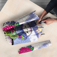 Japanese Kawaii Sushi Umbrella Blue Wagara Palaka This Is How I Roll LT9 - Polynesian Pride