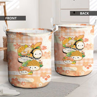 Japanese Kawaii Sushi Laundry Basket Peach Wagara Palaka This Is How I Roll LT9 - Polynesian Pride