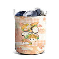 Japanese Kawaii Sushi Laundry Basket Peach Wagara Palaka This Is How I Roll LT9 - Polynesian Pride