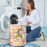 Japanese Kawaii Sushi Laundry Basket Peach Wagara Palaka This Is How I Roll LT9 - Polynesian Pride