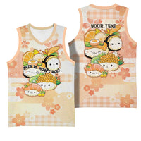 Personalized Japanese Kawaii Sushi Basketball Jersey Peach Wagara Palaka This Is How I Roll LT9 - Polynesian Pride