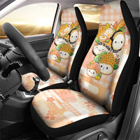 Japanese Kawaii Sushi Car Seat Cover Peach Wagara Palaka This Is How I Roll LT9 - Polynesian Pride