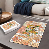 Japanese Kawaii Sushi Puzzle Peach Wagara Palaka This Is How I Roll LT9 - Polynesian Pride