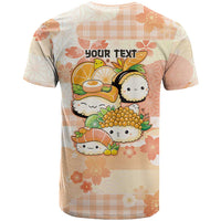 Personalized Japanese Kawaii Sushi T Shirt Peach Wagara Palaka This Is How I Roll LT9 - Polynesian Pride
