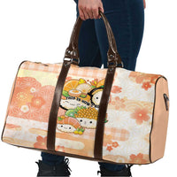 Japanese Kawaii Sushi Travel Bag Peach Wagara Palaka This Is How I Roll LT9 - Polynesian Pride
