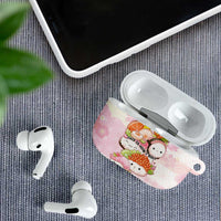 Japanese Kawaii Sushi AirPods Case Pink Wagara Palaka This Is How I Roll LT9 - Polynesian Pride