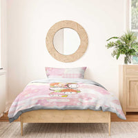 Japanese Kawaii Sushi Bedding Set Pink Wagara Palaka This Is How I Roll LT9 - Polynesian Pride