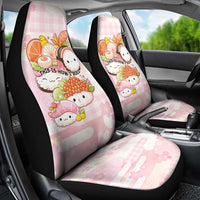 Japanese Kawaii Sushi Car Seat Cover Pink Wagara Palaka This Is How I Roll LT9 - Polynesian Pride
