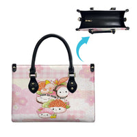 Japanese Kawaii Sushi Leather Bag Pink Wagara Palaka This Is How I Roll LT9 - Polynesian Pride
