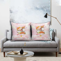 Japanese Kawaii Sushi Pillow Cover Pink Wagara Palaka This Is How I Roll LT9 - Polynesian Pride