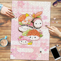 Japanese Kawaii Sushi Puzzle Pink Wagara Palaka This Is How I Roll LT9 Pink - Polynesian Pride
