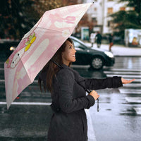 Japanese Kawaii Sushi Umbrella Pink Wagara Palaka This Is How I Roll LT9 - Polynesian Pride