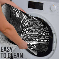 Black Guam Latte Stone Tribal Tattoo Bathroom Set Hafa Adai Six 7 One - Polynesian Pride