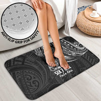 Black Guam Latte Stone Tribal Tattoo Bathroom Set Hafa Adai Six 7 One - Polynesian Pride