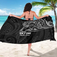 Black Guam Latte Stone Tribal Tattoo Sarong Hafa Adai Six 7 One