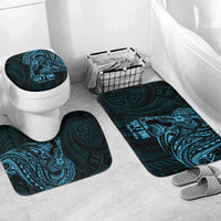 Blue Guam Latte Stone Tribal Tattoo Bathroom Set Hafa Adai Six 7 One - Polynesian Pride