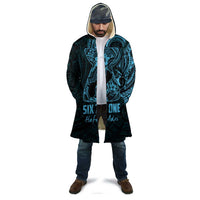 Blue Guam Latte Stone Tribal Tattoo Cloak Hafa Adai Six 7 One - Polynesian Pride