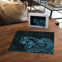 Blue Guam Latte Stone Tribal Tattoo Puzzle Hafa Adai Six 7 One - Polynesian Pride