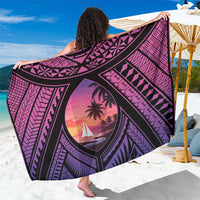 Guam Chamorro Artsy Sarong Guahan Sunset Beach