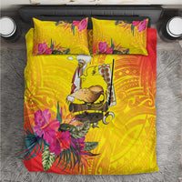 Papua New Guinea Cultural Tropical Flowers Bedding Set