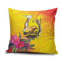 Papua New Guinea Cultural Tropical Flowers Pillow Cover - Polynesian Pride
