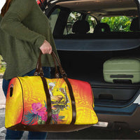 Papua New Guinea Cultural Tropical Flowers Travel Bag - Polynesian Pride