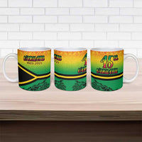 Hapi 45th Indipendens Dei Vanuatu Ceramic Mug Yumi 1980 with Vanuatuan Beach Landscape LT9 - Polynesian Pride