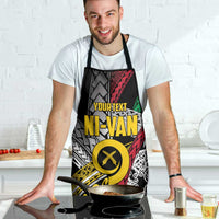 Vanuatu Proud to be Ni-van Personalised Apron with Mutis En Atan Patterns LT9 - Polynesian Pride