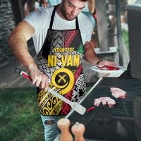 Vanuatu Proud to be Ni-van Personalised Apron with Mutis En Atan Patterns LT9 - Polynesian Pride