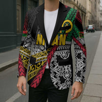 Vanuatu Proud to be Ni-van Personalised Blazer with Mutis En Atan Patterns LT9 - Polynesian Pride