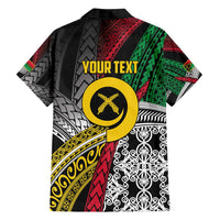 Vanuatu Proud to be Ni-van Personalised Family Matching Long Sleeve Bodycon Dress and Hawaiian Shirt with Mutis En Atan Patterns