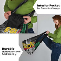 Vanuatu Proud to be Ni-van Personalised Grocery Bag with Mutis En Atan Patterns