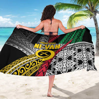 Vanuatu Proud to be Ni-van Personalised Sarong with Mutis En Atan Patterns LT9 - Polynesian Pride