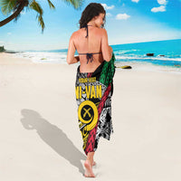 Vanuatu Proud to be Ni-van Personalised Sarong with Mutis En Atan Patterns LT9 - Polynesian Pride
